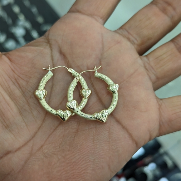 10kt Real Gold Hoop Earring